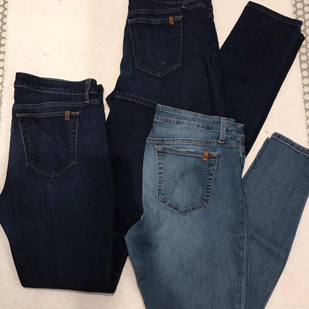 Joe’s Jeans skinny jeans (3 pairs)